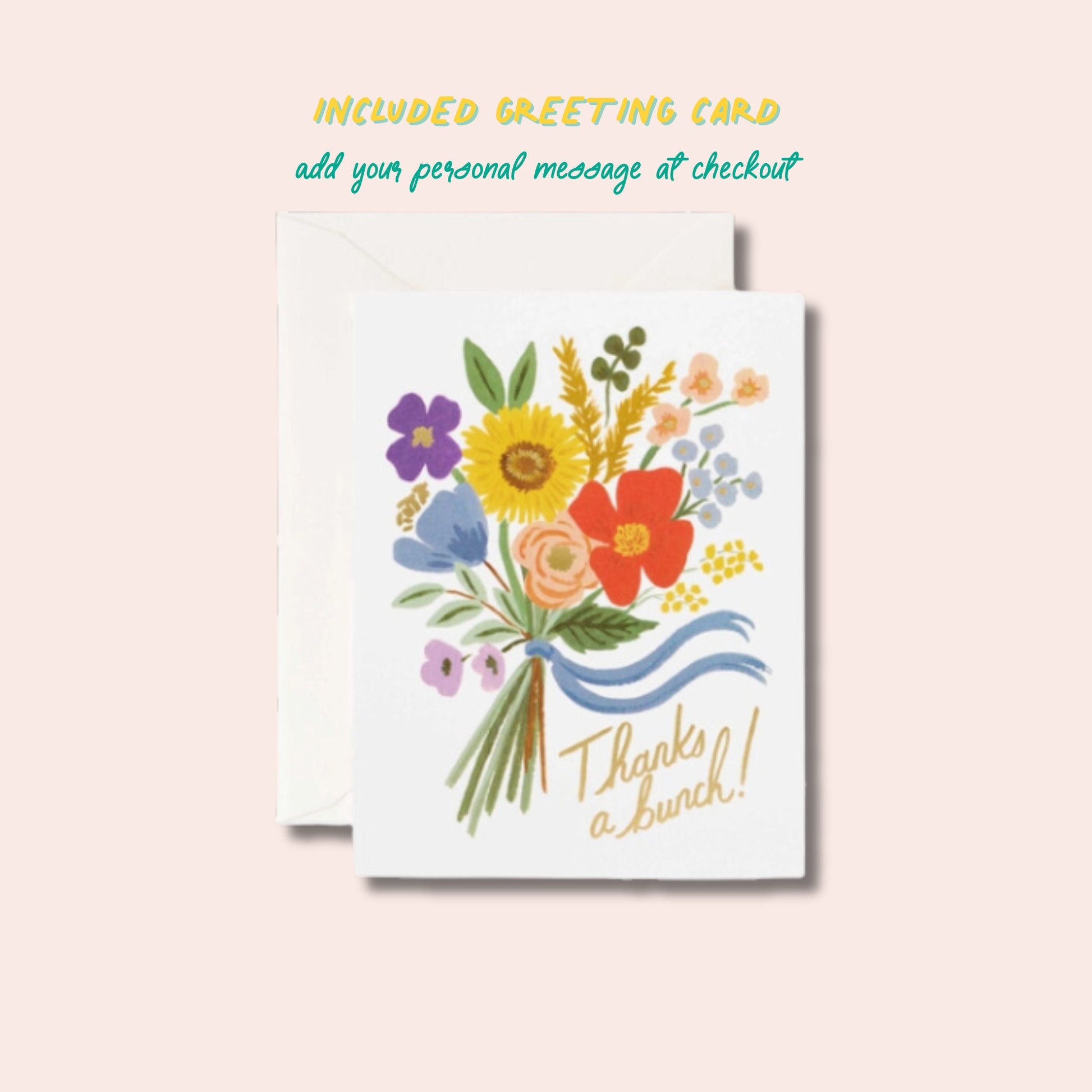Thanks a Bunch Succulent Gift Box | 3 Living Succulent Pots + Personalized Greeting Card, Gratitude & Appreciation Gift