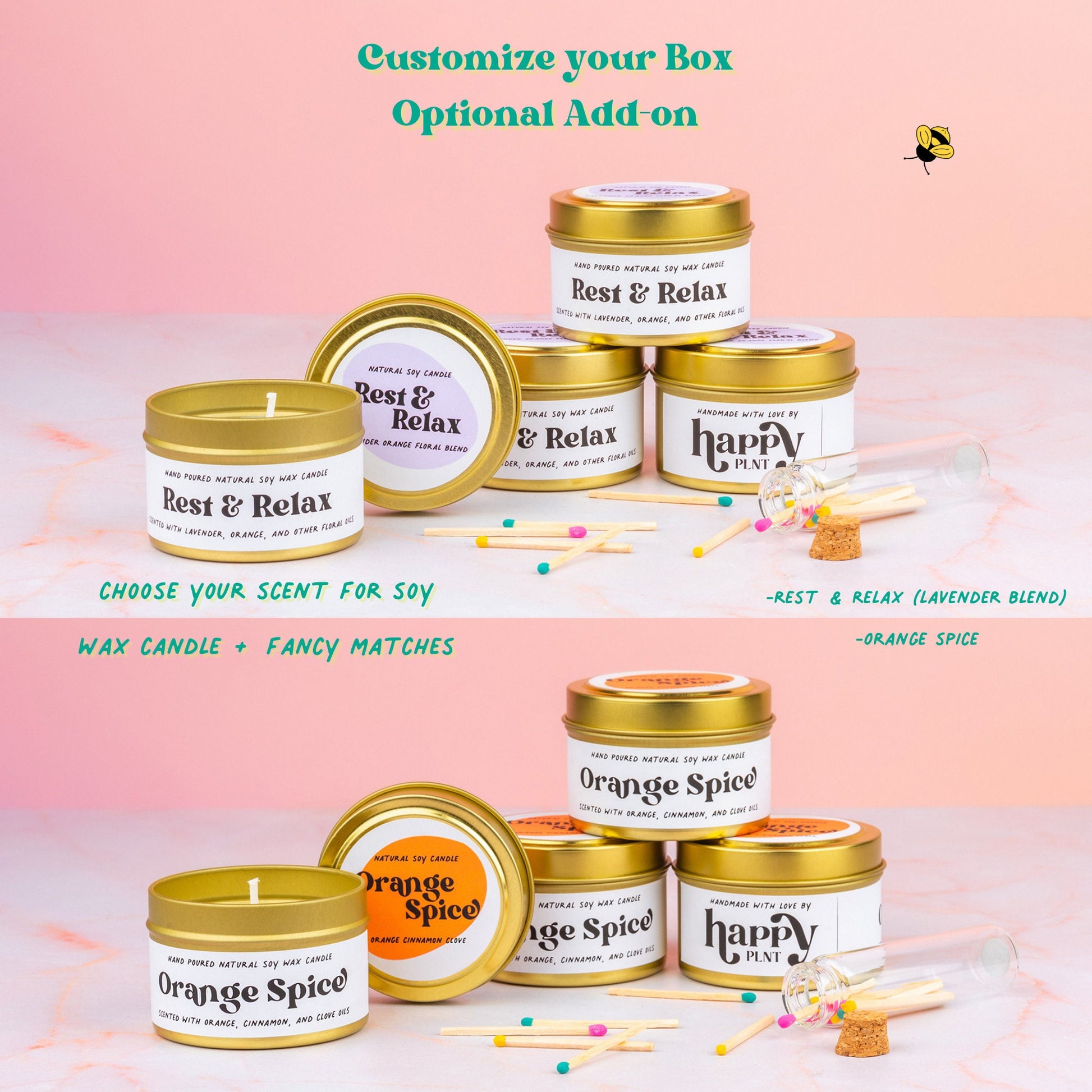 Thanks a Bunch Succulent Gift Box | 3 Living Succulent Pots + Personalized Greeting Card, Gratitude & Appreciation Gift